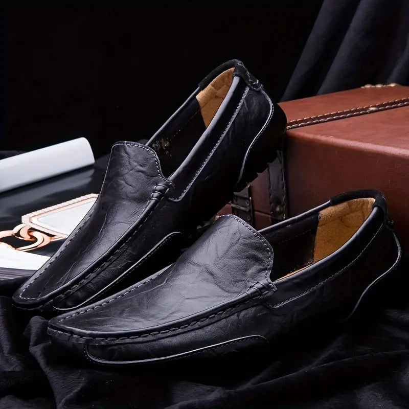 Kent™ | Handgjorda loafers i läder