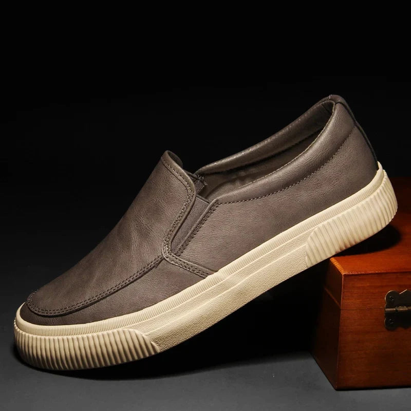 Alessandro - Mountainville slip-on-sko i læder